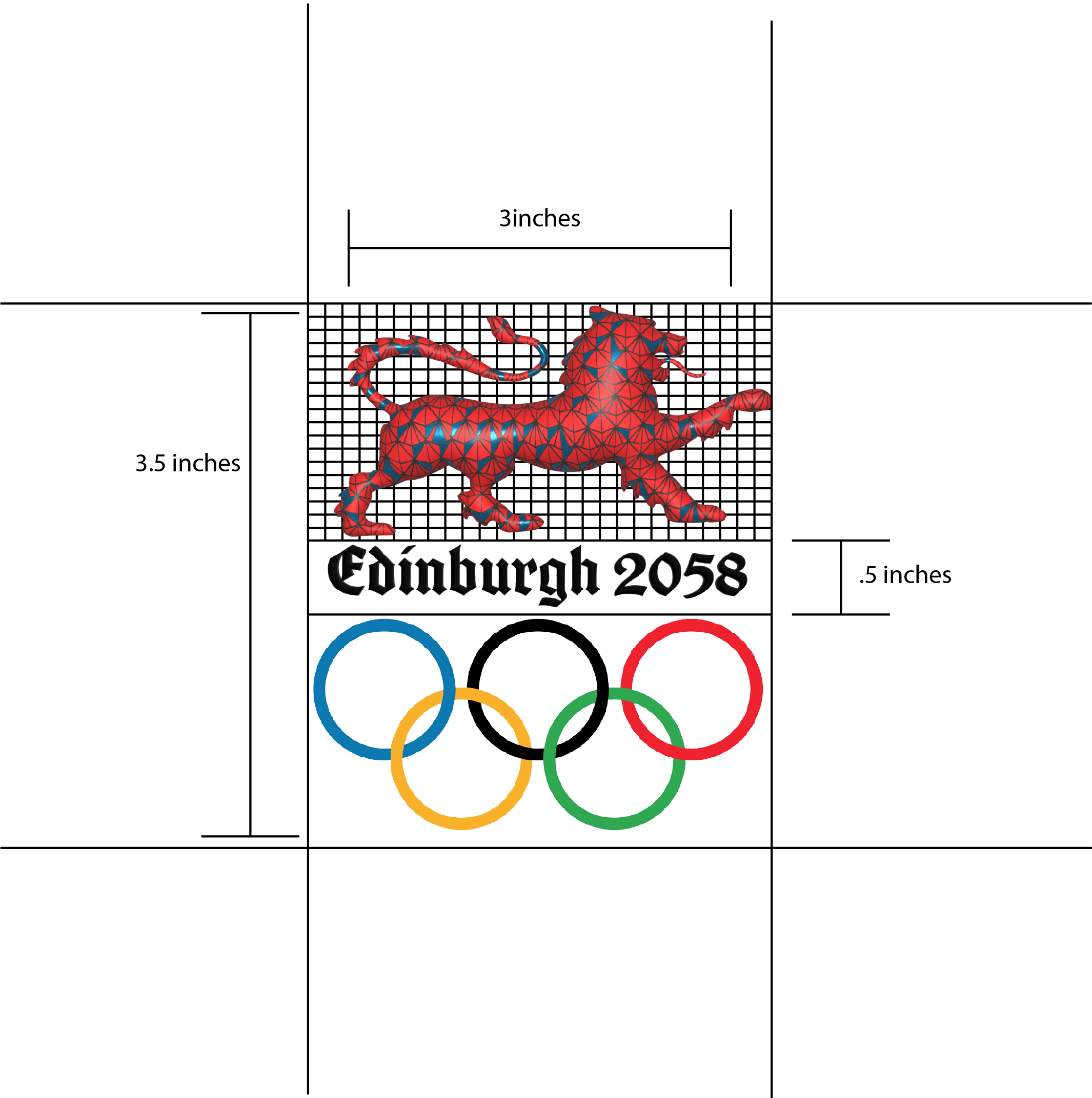 Logo grid and proportions