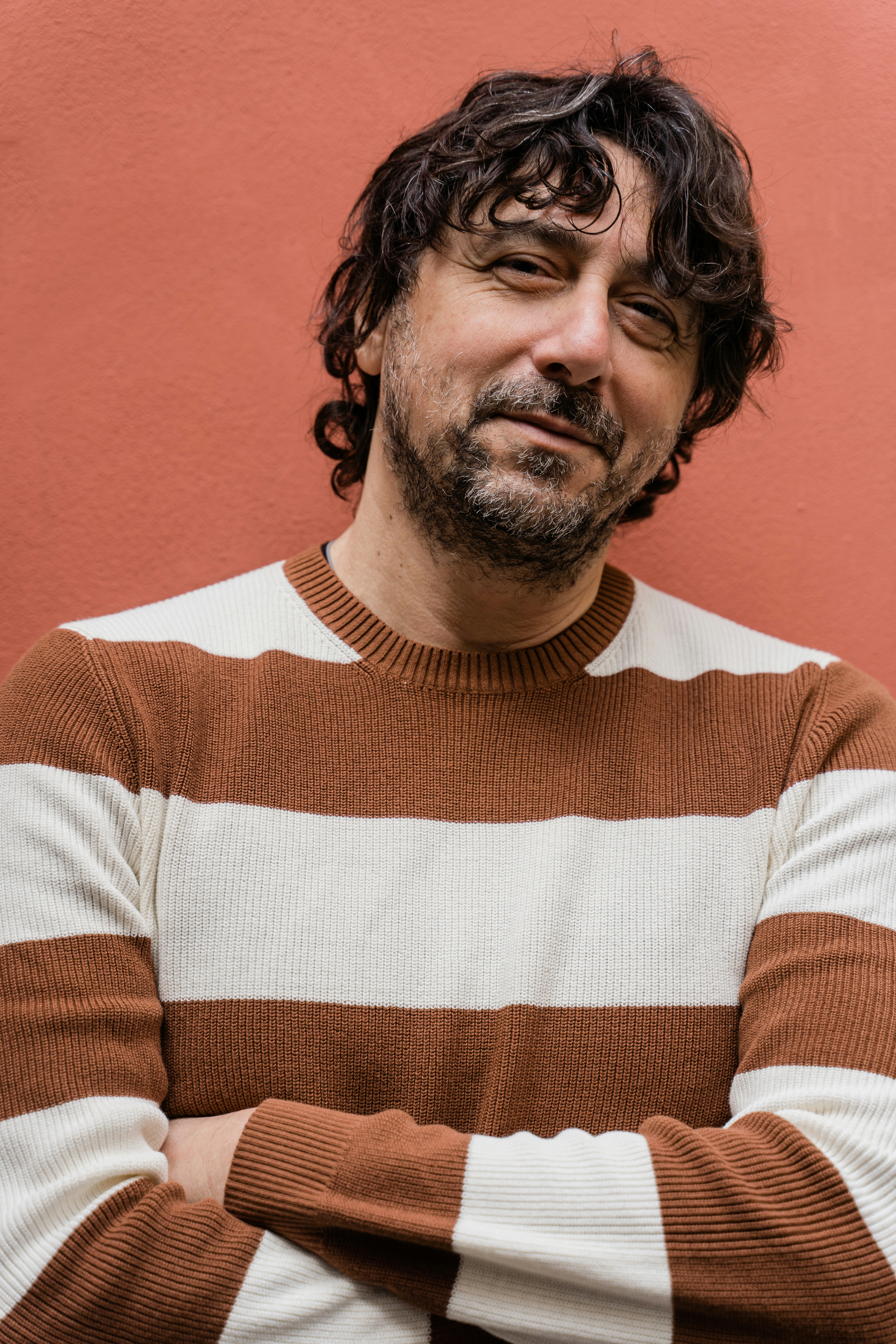 Portrait representing a cycling enthusiast from Rome