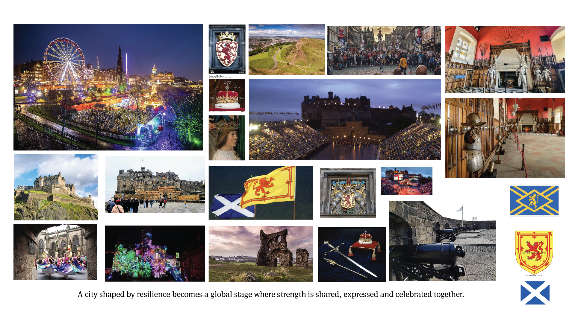 Edinburgh 2058 creative direction moodboard